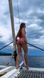 Жіночий купальник на зав'язках - Over Size A4077-0024 фото 5