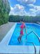 Жіночий купальник на зав'язках - Over Size A4077-0024 фото 7
