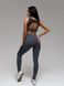 Комплект женский спортивный (лосины и топ) - серый XS 50991520-6626 фото 3