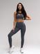 Комплект женский спортивный (лосины и топ) - серый XS 50991520-6626 фото 1