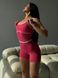 Жіночий спортивний комбінезон - Рожевий XS 1140-1324 фото 3