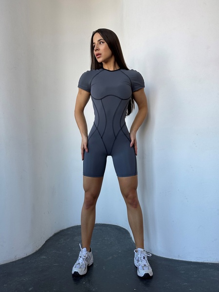Комбинезон женский спортивный - серый M 1165-00262 фото