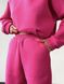Женский теплый костюм (джоггеры и худи) - розовый M-L 500102-00241 фото 6