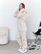 Жіночий теплий костюм (джогери та кофта) - бежевий XS-S 50804565-0012 фото 3
