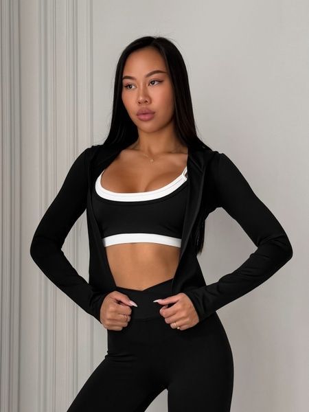 Bluzy-Rashguardy Damska bluza sportowa - czarny XS Nova Vega w kolorze Czarny &mdash; zdjęcie produktu, kod produktu 993260-0029