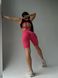 Комплект жіночий спортивний (велосипедки та топ) - Рожевий XS 50993520-2424 фото 2