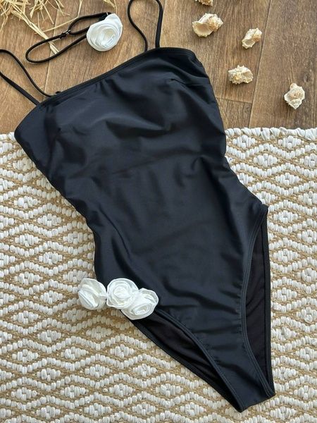 Цільні купальники Women's one-piece swimsuit - black S Nova Vega in Black color &mdash; product photo, SKU 109-SW3733