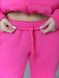 Жіночий теплий костюм (джогери та кофта) - рожевий XS-S 50804565-0024 фото 5
