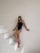Women's one-piece swimsuit - black S 109-SW3733 photo 3