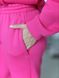 Женский теплый костюм (джоггеры и кофта) - розовый M-L 50804565-00241 фото 6