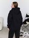 Жіночий теплий костюм (джогери та кофта) - чорний XS-S 50804565-0029 фото 2