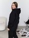 Жіночий теплий костюм (джогери та кофта) - чорний XS-S 50804565-0029 фото 3