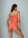 Комплект женский (высокие плавки и топ) - оранжевый M 4055-44442 фото 2