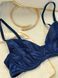 Women's lingerie set (bustier, briefs) - blue S 109-DO3820/2 photo 5