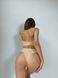 Комплект женского нижнего белья - трусики и топ с чашками - телесный XS-S 506633-0023 фото 2