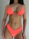 Комплект женский (купальник и купальник) - салатовый и оранжевый XS 507799-2544 фото 3