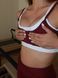 Damski komplet sportowy (legginsy i top) - bordowy XS 50994055-1315 photo 5