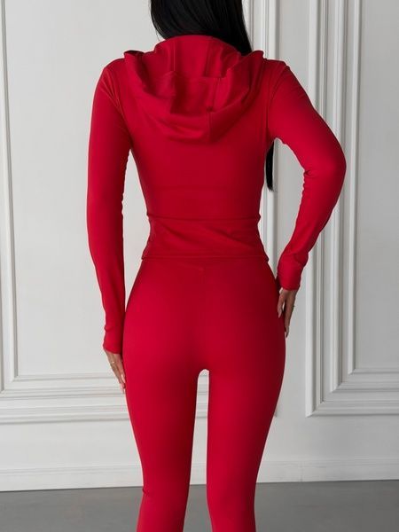 Bluzy-Rashguardy Damska bluza sportowa - czerwony XS Nova Vega w kolorze Czerwony &mdash; zdjęcie produktu, kod produktu 993260-0020