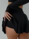 Юбка-шорты женская спортивная - черный M 7017-29292 фото 6