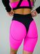 Комплект жіночий спортивний (велосипедки, топ та рашгард) - рожевий XS F501369121-242429 фото 4