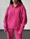 Жіночий теплий костюм (джогери та худі) - рожевий XS-S 50804575-0024 фото 4