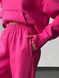 Женский теплый костюм (джоггеры и худи) - розовый M-L 50804575-00241 фото 6