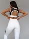 Комплект жіночий спортивний (лосини та топ) - білий XS 50991520-6613 фото 6