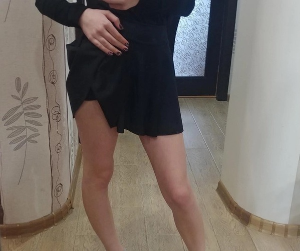 Спідниця-шорти жіноча спортивна - чорний XS A7017-2929 фото