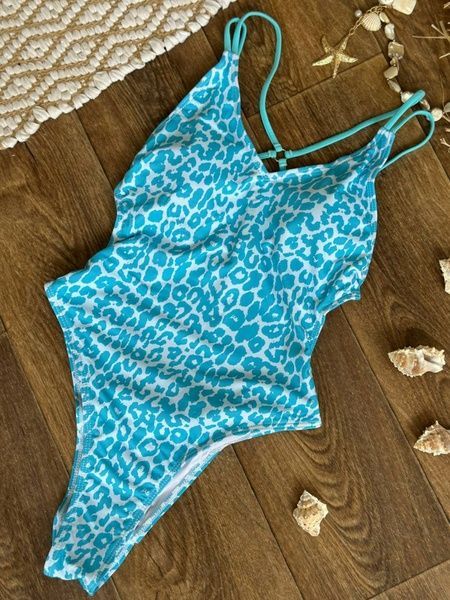 Цільні купальники Women's one-piece swimsuit - light blue S  in Light blue color &mdash; product photo, SKU 109-SW1461/1