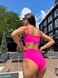 Комплект жіночий (високі плавки та топ) - рожевий XS 4055-2424 фото 4