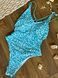 Women's one-piece swimsuit - light blue S 109-SW1461/1 photo 4