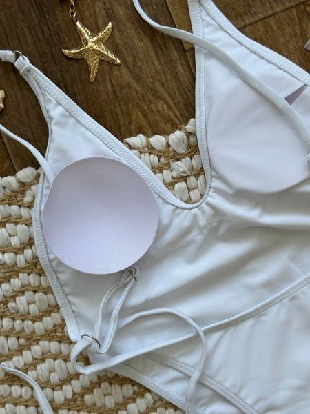 Цільні купальники Women's one-piece swimsuit - white S  in White color &mdash; product photo, SKU 109-SW3760