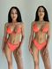 Комплект женский (купальник и купальник) - оранжевый M 507799-44442 фото 1
