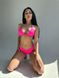 Комплект жіночий (купальник та купальник) - рожевий M 507799-24242 фото 5
