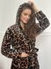 Women's robe - leopard S 109-DO3819/1 photo 5