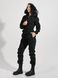 Жіночі теплі джогери на флісі - чорний M-L 801035-00291 фото 2