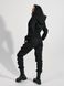 Жіночі теплі джогери на флісі - чорний M-L 801035-00291 фото 3