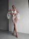 Women's robe - white S 109-DO3373 photo 3
