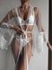 Women's robe - white S 109-DO3373 photo 1