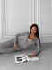 Women's set sports (leggings, top and sweater) - grey XS 5099405560-172626 photo 6