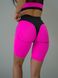 Спортивні жіночі велосипедки з puh-up ефектом - рожевий XS 2013-2924 фото 2
