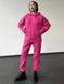 Жіночі теплі джогери - рожевий XS-S 801088-0024 фото 5