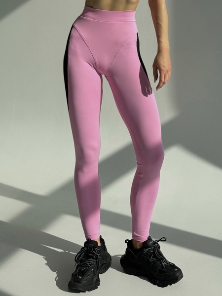 Женские спортивные лосины - Розовый XS 991015-6624 фото