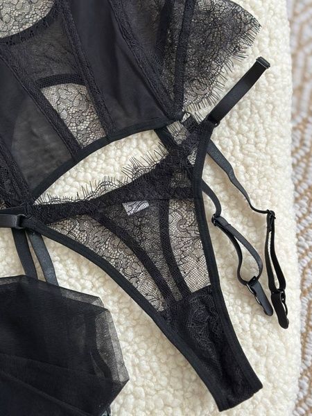 Романтична білизна   in Black color &mdash; product photo, SKU 109-DO4113