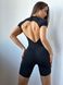 Комплект жіночий спортивний (комбінезон та купальник) - чорний M 5065991-29292 фото 3
