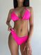 Комплект жіночий (купальник та купальник) - чорний та рожевий XS 507799-2924 фото 3