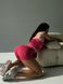 Жіночий спортивний комбінезон - Рожевий M 1140-13242 фото 7
