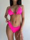 Комплект жіночий (купальник та купальник) - салатовий та рожевий XS 507799-2524 фото 3